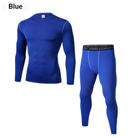 Combinaison de sport pour homme : compression ajustée, haute élasticité, séchage rapide, couche de base respirante pour le basketball, le football