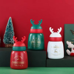 Taza de Café Navideña de Acero Inoxidable de 300 ml con Tapa, Aislamiento Térmico de 12-24 Horas, Ecológica, Portátil, con Logotipo Personalizado, Regalo de Navidad - Product Image 6