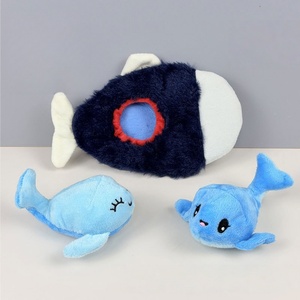 Animale domestico Prodotti Cane Accessori Delfino Criccheggio Educativo Interattivo Oggetti Cane Giocattolo da masticare - Product Image 1