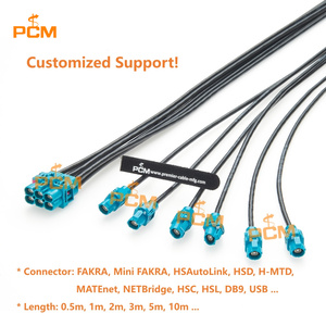 Cable divisor Ethernet automotriz H-MTD x6 para sistema de desarrollo en banco, para desarrolladores de sistemas en vehículos NVIDIA DRIVE AGX <span class=keywords><strong>Thor</strong></span> - Product Image 5