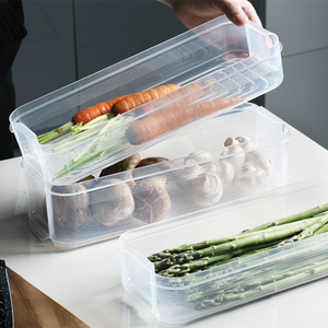 NFS2022ห้องครัวอาหารไข่ผักปลาก๋วยเตี๋ยวกล่องเก็บพลาสติกตู้เย็นกล่องลิ้นชัก - Product Image 2