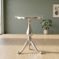 Table basse en aluminium de luxe pour salon