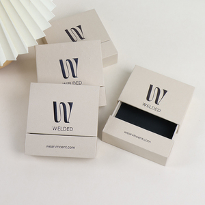 Eco Custom logo Paper Drawer Keychain <b>Gift</b> <b>Box</b> - Product Image 1