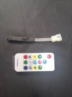 Accessoires de costumes à LED Télécommande R/F Contrôleur de costumes à LED pour adultes Déambulateur de performance pour adultes Petit 1 pièce