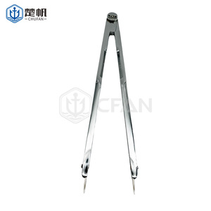 Compas de traçage marin TFG 180 en cuivre massif – Outil de traçage nautique - Product Image 3