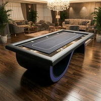 Hochwertiger Schwerer Craps-Tisch für Casino-Nutzung Anpassbares Felt-Design Muster Farben Hochwertiger Mahjong-Glücksspieltisch