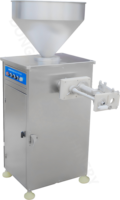 Remplisseuse et noueuse de saucisses pneumatique entièrement automatique en acier inoxydable pour saucisses de porc, de bœuf et de poulet, machine à torsionner pneumatique