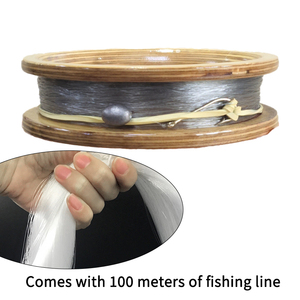 PVC Round Fishing <strong>Reel</strong> with <strong>Hook</strong> for Lake &amp; River Trout Fishing Pole Fishing Use - Product Image 3