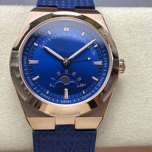 Montre mécanique de précision chronographe analogique classique de luxe haut de gamme avec bracelet en céramique, résistante à l'eau jusqu'à 10 bars, unisexe - Product Image 3