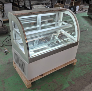 Vitrine Réfrigérée Commerciale pour Pâtisseries RTK avec Verre Courbé, Base en Marbre, Refroidissement par Tubes en Cuivre, Verre Anti-Buée et Thermostat Numérique - Product Image 6