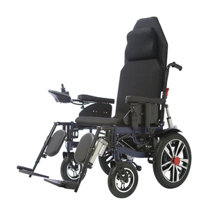 Xe lăn điện hợp kim nhôm nhỏ gọn nhẹ với Du Lịch Gấp nhanh trên mọi địa hình có pin lithium - Product Image 2