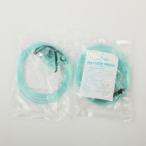 Venda quente descartável médica PVC oxigênio simples máscara com tubulação - Product Image 4
