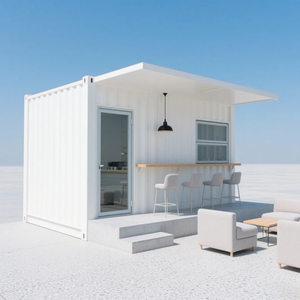 Quiosco de café 2025, cabina de boletos para exteriores, Casa de Guardia, caja de centinela, cabina de seguridad de <span class=keywords><strong>cocina</strong></span> con baño, casa de oficina para Filipinas - Product Image 5