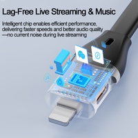 Cable de Carga 3 en 1 Tipo-C de 8 Pines TPE, Carga Rápida Simultánea, Transferencia de Datos de Alta Velocidad para Teléfono Móvil IOS, Computadora Portátil, PC, Cámara