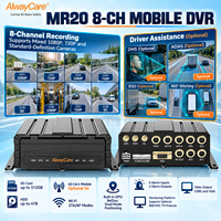 Caméra embarquée AlwayCare AI, enregistreur vidéo de véhicule, DVR mobile, DMS, ADAS, BSD, 4G, GPS, WiFi, CMS, surveillance à distance, camion lourd, bus