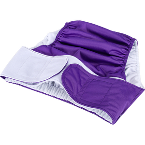 Couvre-culotte absorbant respirant pour adulte, réglable avec velcro, lavable, en tissu, anti-fuite, réutilisable, pour personnes âgées - Product Image 5