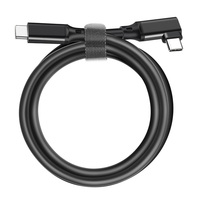 Fábrica de Guangdong USB3.2 100W5A Tipo-c Cable de datos de 90 grados 4K 60HZ 20gbps Cable AV