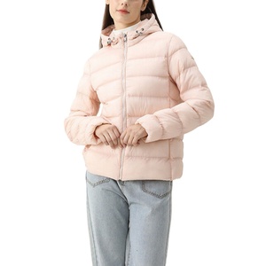 Abrigo Acolchado Grueso y Cálido de Invierno 2024 para Mujer, Abrigos con Cierre, Capucha, Talla Grande, Relleno de Algodón, Tejido Liso Teñido - Product Image 5