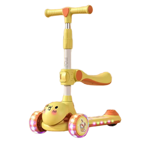 <span class=keywords><strong>Patinete</strong></span> Eléctrico para <span class=keywords><strong>Niños</strong></span> 2024 Directo de Fábrica, Altura Ajustable con 3 Ruedas Luminosas, Plegable, Material de Plástico y Acero - Product Image 1