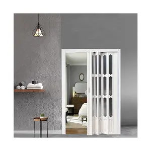 Folding Screen Room Divider PVC Door Drawing