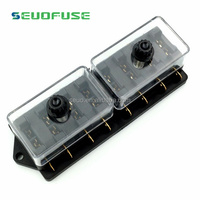 Boîte à fusibles 2/4/6/8/12 voies avec 2/4/6/8/12 fusibles pour circuit standard ATO 12V 24V