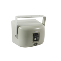 Haut-parleur klaxon coaxial ultra-compact V IP55 avec interrupteur 70V/100V/8Ω pour la musique en plein air