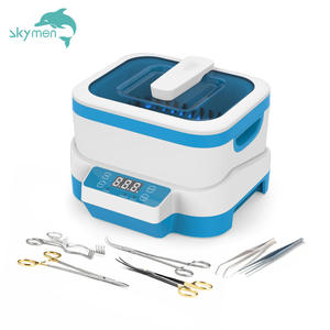스카이멘 ODM 맞춤형 ZX-1200 1.2L 디지털 초음파 세척기 (치과 또는 의료 클리닉 수술기구용, 탈가스 기능 포함) - Product Image 1
