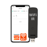 TY-US01 Tuya Smart WiFi IR Control Remoto Universal Inteligente para el Hogar con USB para TV, Aire Acondicionado y Electrodomésticos Infrarrojos y de Radiofrecuencia