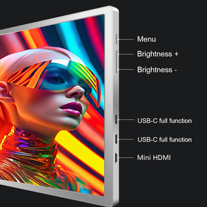 Monitor de Pantalla Extendida de 15.6 Pulgadas para Laptop, Pantalla Portátil FHD con Puerto USB C y Puerto HD - Product Image 4