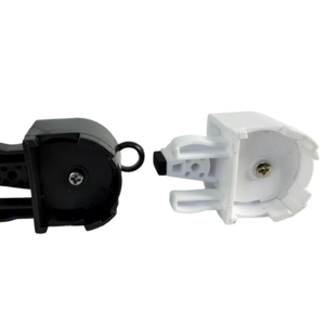 Tapa pequeña negra <span class=keywords><strong>ORVIBO</strong></span>, tapa de diseño moderno, material de PC blanco, caja de engranajes pequeña duradera, accesorios para cortinas de sala de estar - Product Image 5