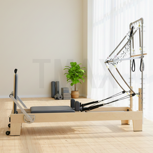 Тренажер для пилатеса TMAX Maple: кардио-фитнес, йога, фитнес-оборудование, полубашня-трапеция, кровать для тренировки кора, пилатес-башня - Product Image 3