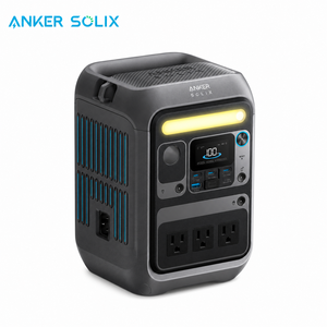 สถานีไฟฟ้าพกพา Anker SOLIX C300 ความจุ 288Wh กำลังไฟ 300W แบตเตอรี่ LiFePO4 เครื่องกำเนิดพลังงานแสงอาทิตย์ ช่องเสียบ USB-C 140W ระบบสำรองไฟ UPS 10ms ระดับเสียงเงียบ 25dB เหมาะสำหรับการตั้งแคมป์และสถานการณ์ฉุกเฉิน - Product Image 1