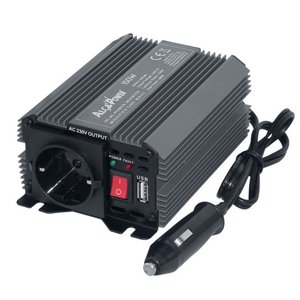 Convertisseur d'ondes sinusoïdales modifiées Alcapower 150W 230V sortie 12V entrée avec port USB pour utilisation en voiture - Product Image 1