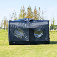 Tente gonflable en tissu Oxford entièrement automatique, type capsule spatiale, installation rapide en 3 minutes, imperméable, légère, pour le camping