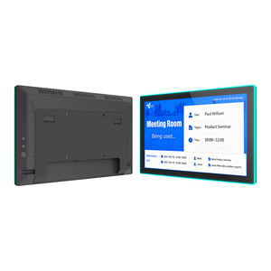 <span class=keywords><strong>Tablette</strong></span> <span class=keywords><strong>Android</strong></span> 11 à écran tactile capacitif <span class=keywords><strong>de</strong></span> 10,1 pouces, 2+16 Go, POE, NFC, montage mural, éclairage LED environnant, RJ45 pour utilisation en conférence - Product Image 2