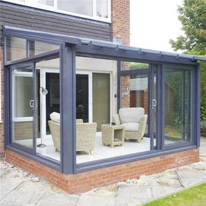 Chine Fournisseur Aluminium Verre Sunroom Maison Économie d'<span class=keywords><strong>énergie</strong></span> 4 saisons <span class=keywords><strong>Solarium</strong></span> Extérieur - Product Image 3