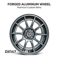 Jantes en alliage forgées par flux 15x7J ET 38 Lug 4 4x100 pour Toyota Vios Yaris Honda Fit City Kia K2 – En stock