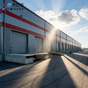 Atelier préfabriqué en acier à assemblage rapide, garage industriel, entrepôt, hangar, standardisé, durée de vie de 50 ans - Product Image 1
