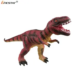 Bricstar Eco-Friendly Non-Toxic kids vinyl toys jurassic world robot Dinosaur toy