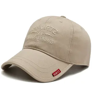 Factory Wholesale Brand Quality Customize Logo Sport Men Baseball Cap 6 Panel Embroidered Custom Cap Promotion Hat