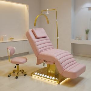 Lettino Estetico Elettrico di Lusso Reclinabile per Ciglia e Trattamenti Viso, Poltrona per Salone di Bellezza, Lettino da Massaggio per Spa - Product Image 2