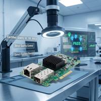 Connecteur RJ45 de remplacement 1:1 Gigabit 10/100/1000 Base-T avec connecteur magnétique pour commutateur industriel, compatible avec les grandes marques