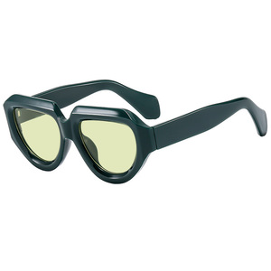 Advanced Hip Hop Sunglasses Outdoor Travel <b>Sunscreen</b> Women's Sunglasses Retro Style - Product Image 6