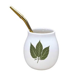 Tazas de Mate Personalizables de Primera Calidad con Diseño de Aves Hechas a Mano con Pajita Resistente para Disfrutar del Té a Diario - Product Image 4