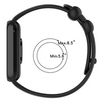 Bracelets de montre intelligente de marque ZH, version officielle, bracelet en silicone, boucle sport, bouton à pression de 27 mm, remplacement pour Mi Band8 Pro Mi Band9 Pro