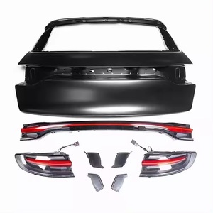 Para Porsche <span class=keywords><strong>Macan</strong></span> 2014-2017 actualización a <span class=keywords><strong>2018</strong></span>-up luces traseras luz trasera luces traseras tapa del maletero del coche puerta trasera - Product Image 1