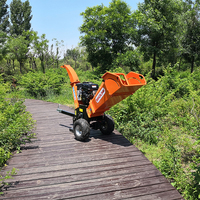Tracteur Déchiqueteuse à bois PTO Fendeuse de bûches Fabricant de déchiqueteuse à bois Machine à arbres Déchiqueteuse à bois