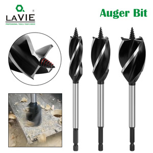 Foret hélicoïdal LaVie pour bois, tige hexagonale, acier allié S2, pour perçage de serrures de porte - Product Image 2