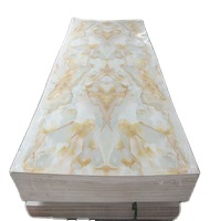 Foglio di marmo <span class=keywords><strong>PVC</strong></span> <span class=keywords><strong>rivestimento</strong></span> UV 1220 * pannello 2440 impermeabile <span class=keywords><strong>bagno</strong></span> doccia decorazione pannello facile da installare - Product Image 5