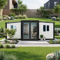 DQ DQ-20 Maison Conteneur Préfabriquée en Promotion, Certification CE, 20 pieds, Extensible, Montage Facile, Design Ferme, Garantie 3 Ans
